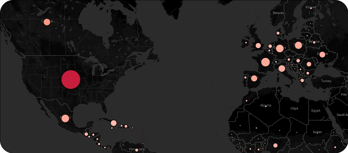 Tableau map visualization